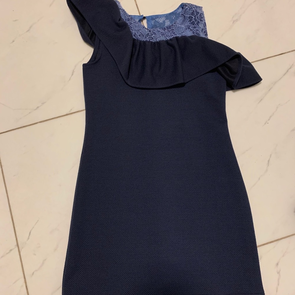 Navy blue dress